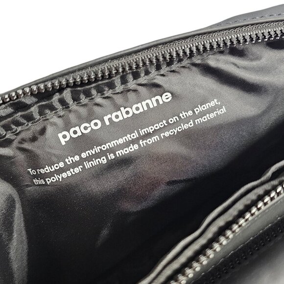 Paco Rabanne Toiletry Bag, Cosmetic Bag, Travel Pouch, Travel Bag, Packing,Black - Picture 8 of 9
